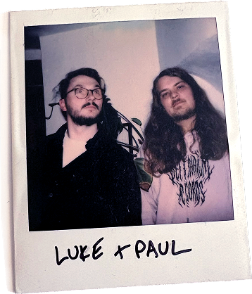 Luke and Paul, the founders of Nothing Sounds Good Record Club